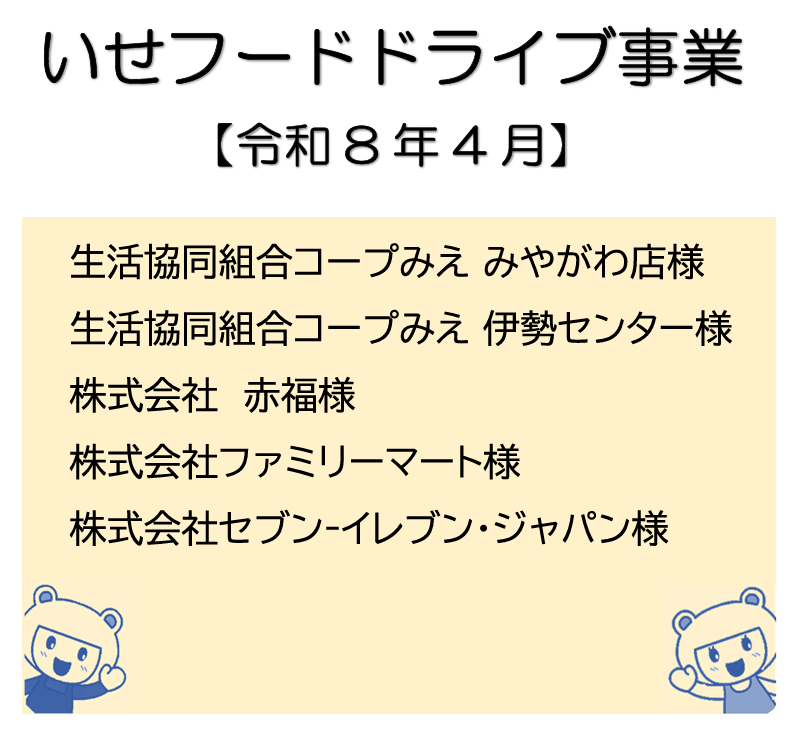 フードドライブにご寄付いただいた皆様