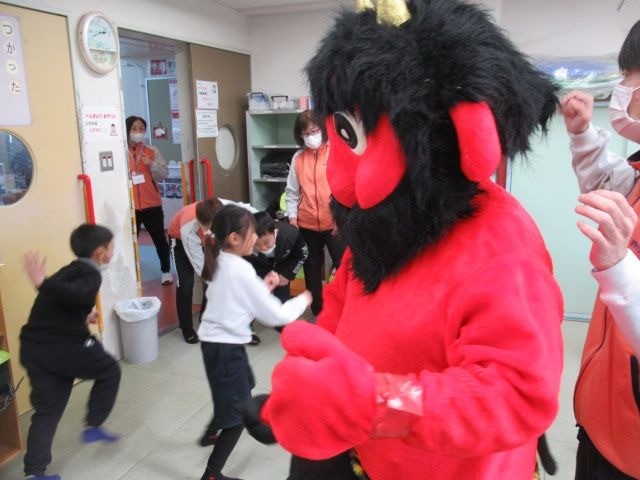 心の鬼を追い出そう