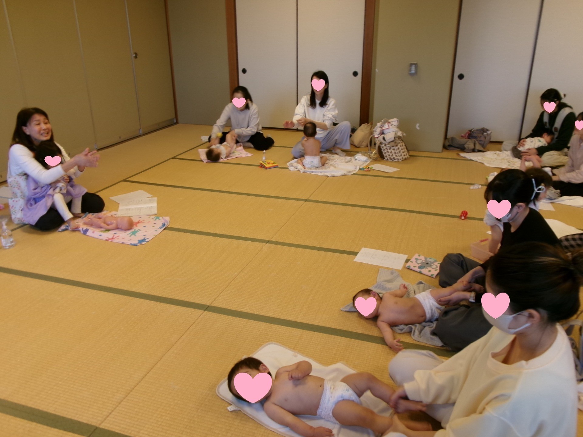 ベビーマッサージ♪